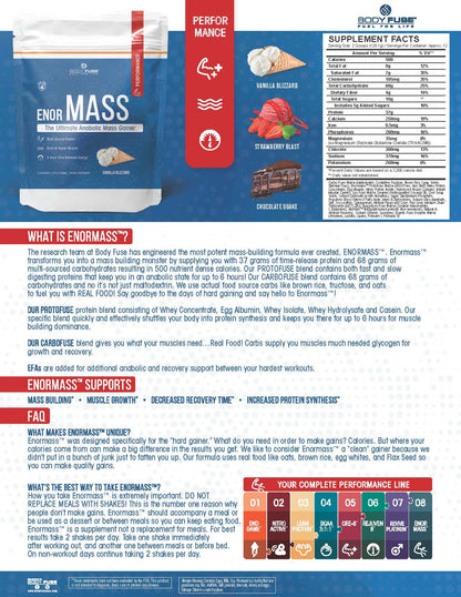 EnorMass Weight Gainer & Muscle Builder