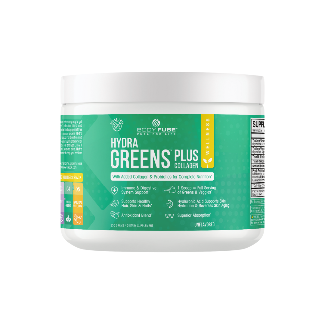 Hydra Greens | Full Day of Nutrients Immune, Joint, Skin & Digestion Support | 30 Day Serving